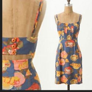 Adorable peony slip dress from Anthropologie!